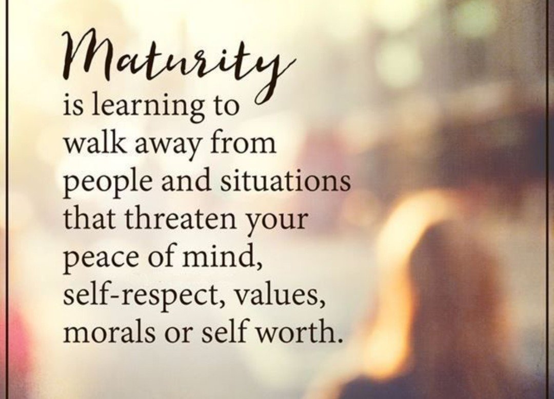 Learn How to Walk away and Blindsided toxic and insecure people from your life. 