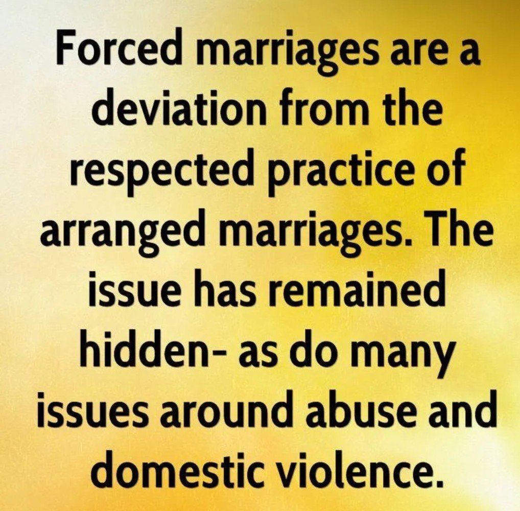 Don't let people force you to marry anyone. If the feeling is not mutual, don't fall for it. It's a trap.