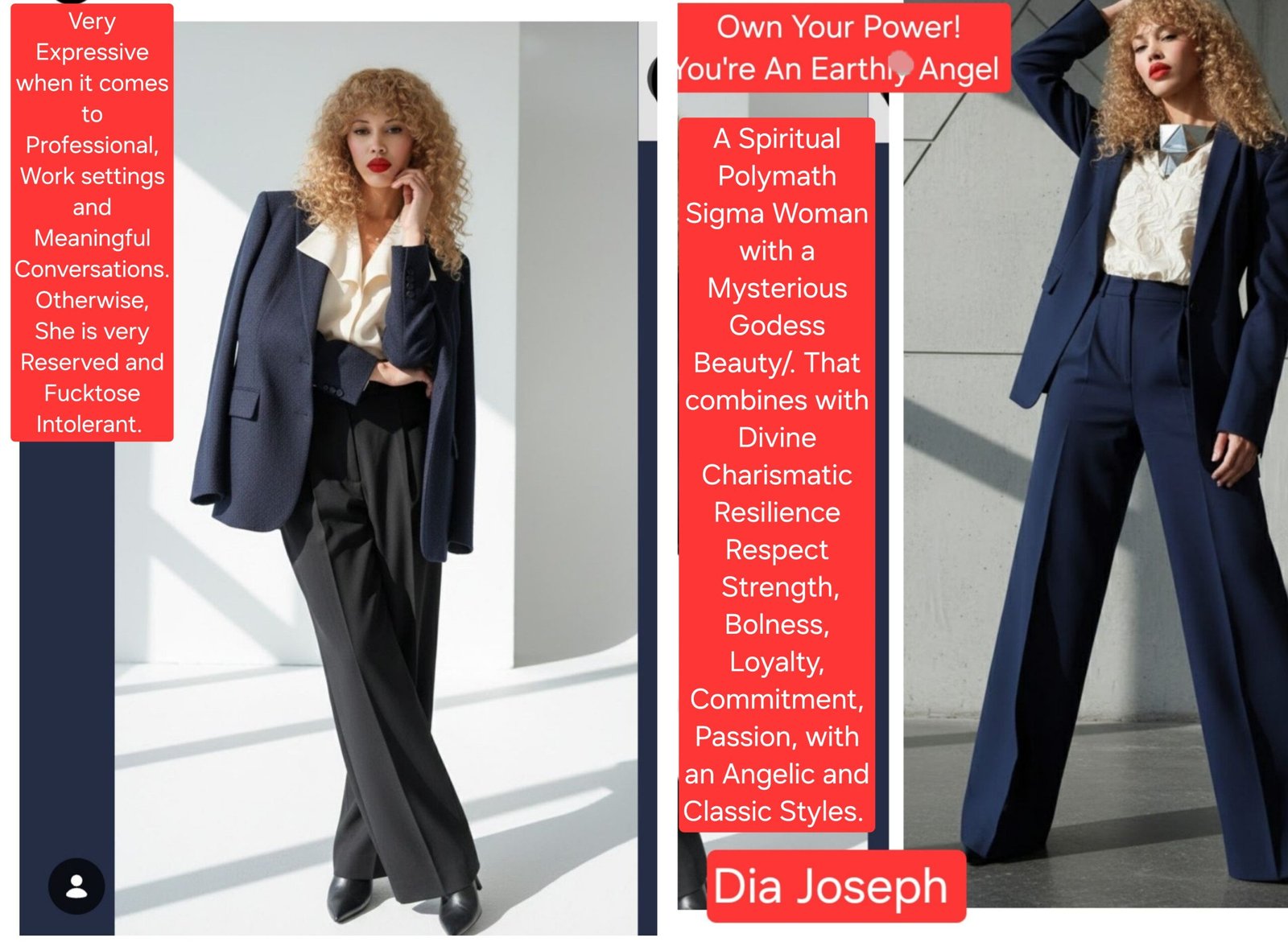 Be your authentic self and do not change yourself for nobody