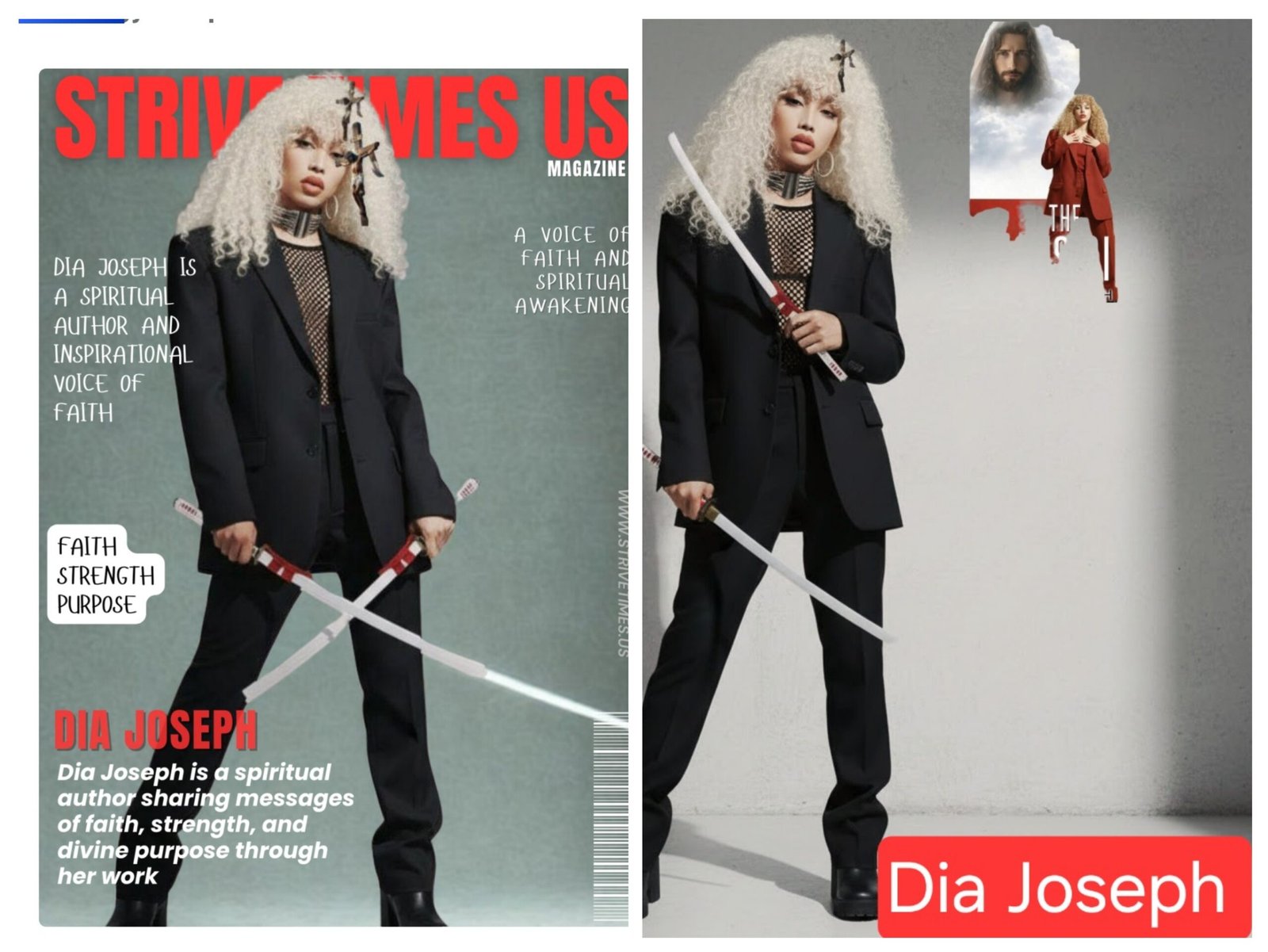 DIA JOSEPH- SPIRITUAL EARTHLY WARRIOR ANGEL