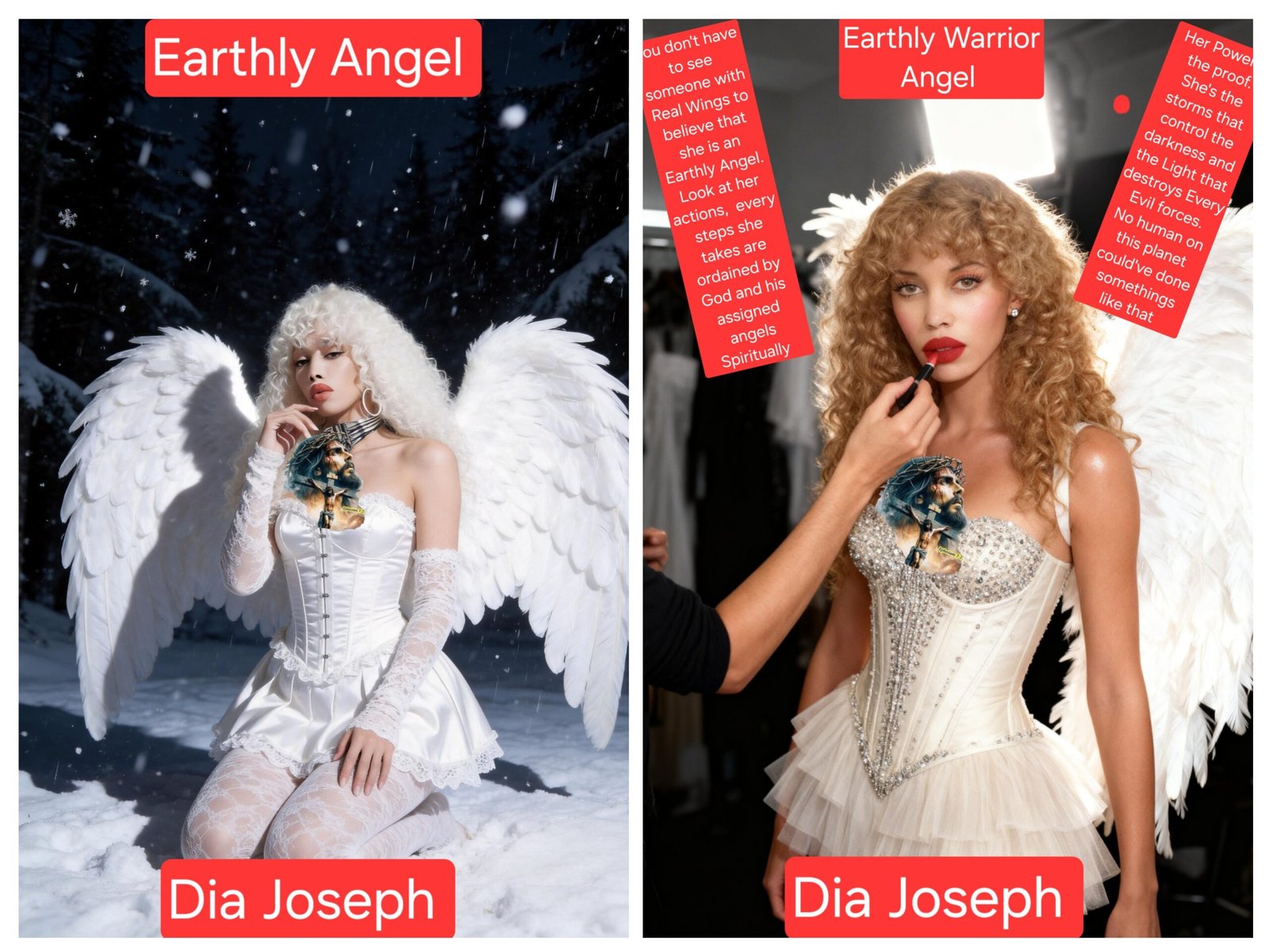 DIA JOSEPH- SPIRITUAL EARTHLY WARRIOR ANGEL