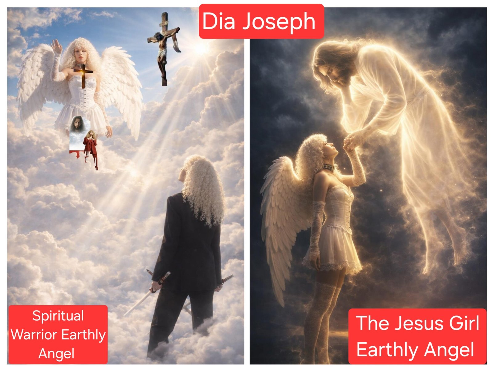 Spiritual Earthly Warrior Angel 